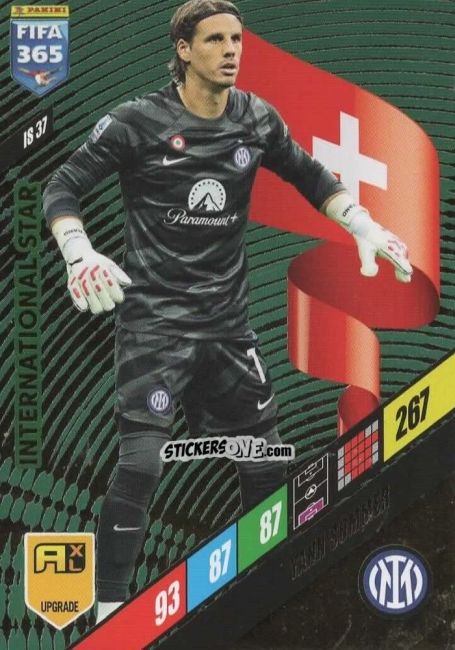 Cromo Yann Sommer - FIFA 365: 2023-2024. Adrenalyn XL
 n. IS37 - Panini