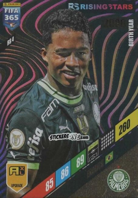 Cromo Endrick - FIFA 365: 2023-2024. Adrenalyn XL
 n. RS4 - Panini
