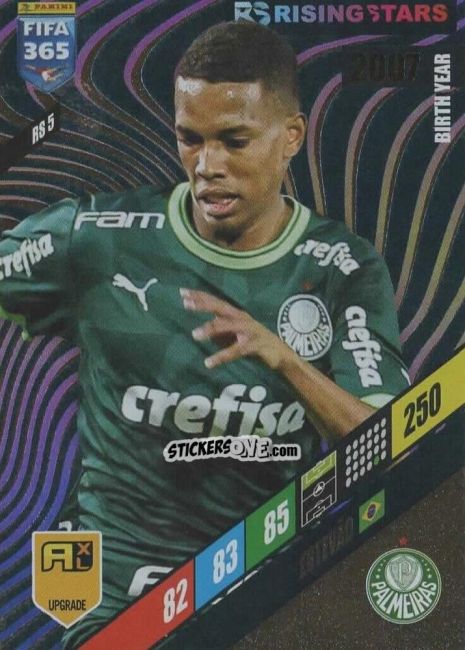 Cromo Estevao - FIFA 365: 2023-2024. Adrenalyn XL
 n. RS5 - Panini