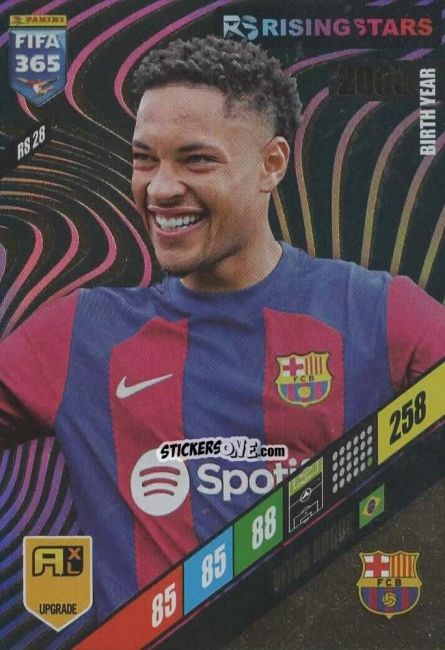 Sticker Vitor Roque - FIFA 365: 2023-2024. Adrenalyn XL
 n. RS28 - Panini