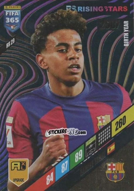 Sticker Lamine Yamal - FIFA 365: 2023-2024. Adrenalyn XL
 n. RS29 - Panini