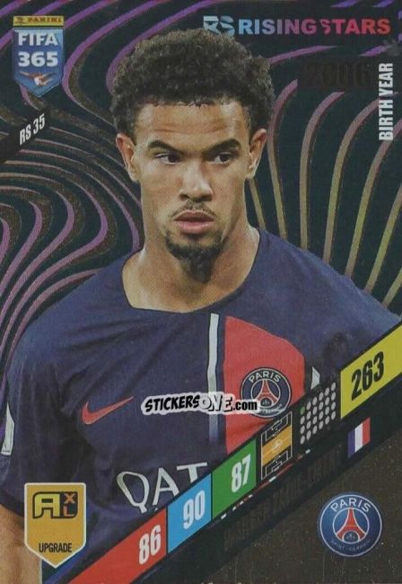 Cromo Warren Zaïre-Emery - FIFA 365: 2023-2024. Adrenalyn XL
 n. RS35 - Panini