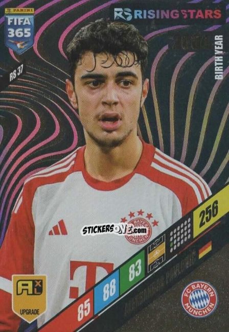 Cromo Aleksandar Pavlović - FIFA 365: 2023-2024. Adrenalyn XL
 n. RS37 - Panini