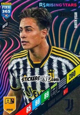 Sticker Kenan Yildiz - FIFA 365: 2023-2024. Adrenalyn XL
 n. RS43 - Panini