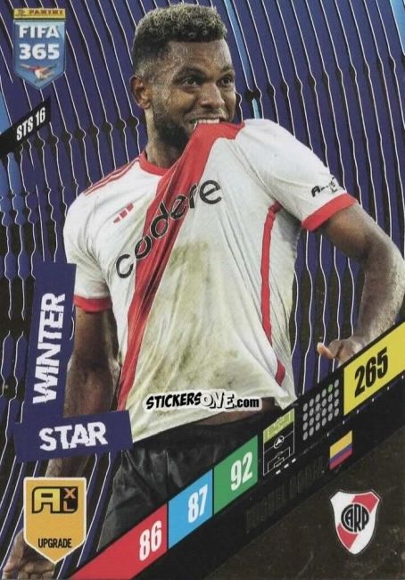 Cromo Miguel Borja - FIFA 365: 2023-2024. Adrenalyn XL
 n. STS16 - Panini