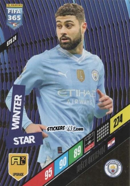 Cromo Joško Gvardiol - FIFA 365: 2023-2024. Adrenalyn XL
 n. STS24 - Panini