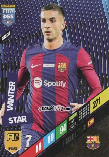 Cromo Ferran Torres - FIFA 365: 2023-2024. Adrenalyn XL
 n. STS31 - Panini