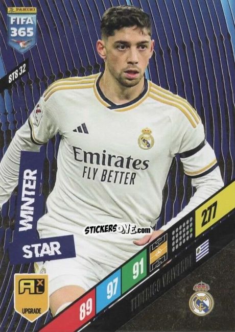 Cromo Federico Valverde - FIFA 365: 2023-2024. Adrenalyn XL
 n. STS32 - Panini