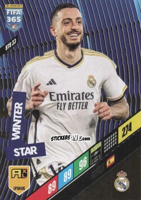 Sticker Joselu - FIFA 365: 2023-2024. Adrenalyn XL
 n. STS33 - Panini