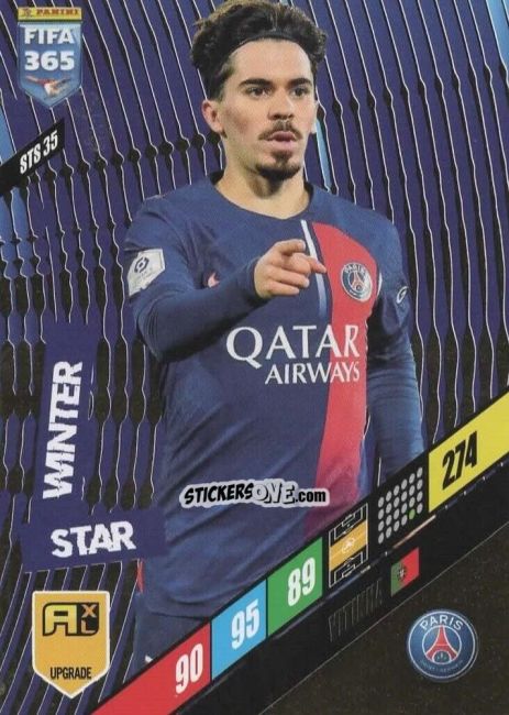 Cromo Vitinha - FIFA 365: 2023-2024. Adrenalyn XL
 n. STS35 - Panini