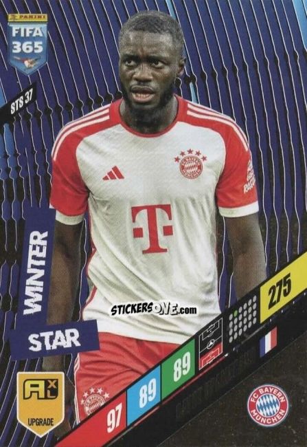 Cromo Dayot Upamecano - FIFA 365: 2023-2024. Adrenalyn XL
 n. STS37 - Panini