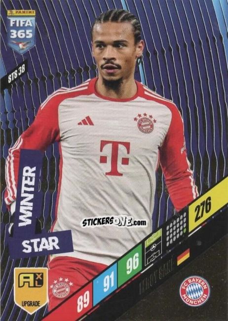Cromo Leroy Sané - FIFA 365: 2023-2024. Adrenalyn XL
 n. STS38 - Panini