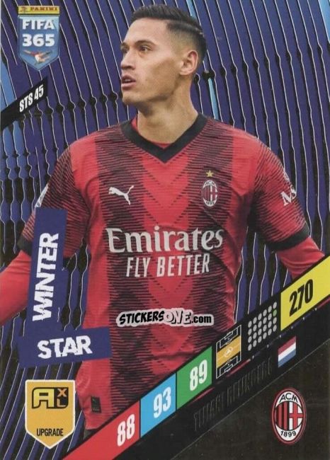 Cromo Tijjani Reijnders - FIFA 365: 2023-2024. Adrenalyn XL
 n. STS45 - Panini
