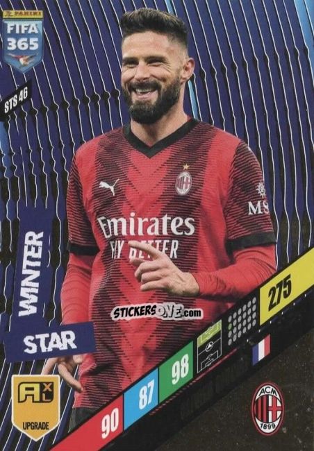 Cromo Olivier Giroud - FIFA 365: 2023-2024. Adrenalyn XL
 n. STS46 - Panini