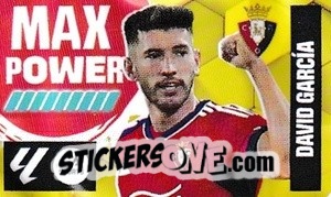 Sticker David Garcia -  Chicle Liga 2023-2024
 n. MP15 - Panini