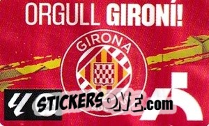 Sticker Escudo Girona FC -  Chicle Liga 2023-2024
 n. E10 - Panini