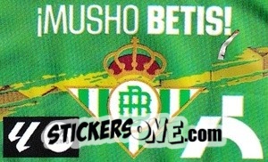 Sticker Escudo Real Betis -  Chicle Liga 2023-2024
 n. E6 - Panini