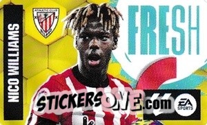 Sticker Nico Williams -  Chicle Liga 2023-2024
 n. F3 - Panini