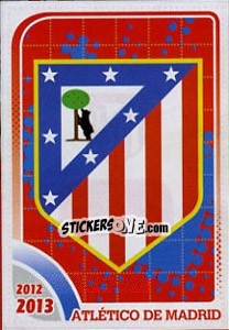 Sticker Escudo - Atletico de Madrid 2012-2013 - Panini
