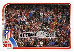 Sticker Afición - Atletico de Madrid 2012-2013 - Panini