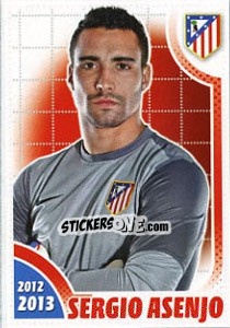 Sticker Sergio Asenjo - Atletico de Madrid 2012-2013 n. 39 - Panini