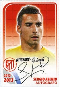 Sticker Sergio Asenjo - Atletico de Madrid 2012-2013 n. 44 - Panini