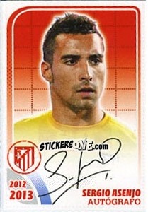 Figurina Sergio Asenjo - Atletico de Madrid 2012-2013 - Panini