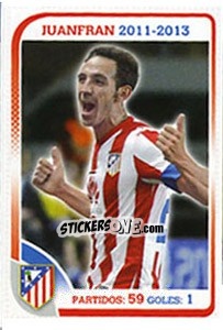 Sticker Juanfran - Atletico de Madrid 2012-2013 n. 47 - Panini