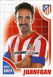 Sticker Juanfran - Atletico de Madrid 2012-2013 n. 50 - Panini