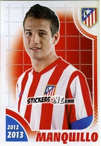 Sticker Manquillo - Atletico de Madrid 2012-2013 n. 51 - Panini