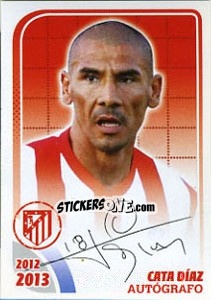 Sticker Cata Diaz - Atletico de Madrid 2012-2013 - Panini