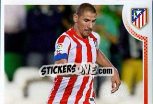 Cromo Cata Diaz - Atletico de Madrid 2012-2013 - Panini