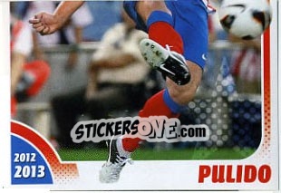 Cromo Pulido - Atletico de Madrid 2012-2013 n. 77 - Panini