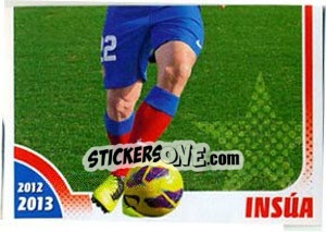 Sticker Insua - Atletico de Madrid 2012-2013 - Panini