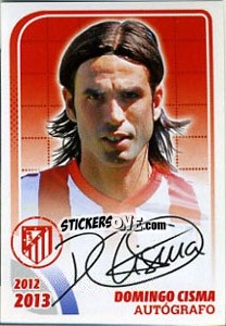 Sticker Domingo Cisma - Atletico de Madrid 2012-2013 n. 93 - Panini