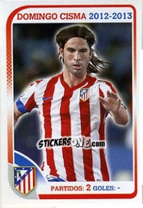 Sticker Domingo Cisma - Atletico de Madrid 2012-2013 n. 95 - Panini