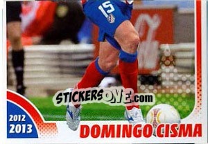 Figurina Domingo Cisma - Atletico de Madrid 2012-2013 - Panini