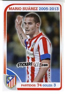 Figurina Mario Suarez - Atletico de Madrid 2012-2013 n. 107 - Panini