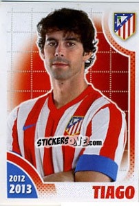 Sticker Tiago Mendes - Atletico de Madrid 2012-2013 n. 111 - Panini