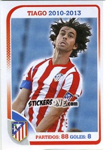 Sticker Tiago Mendes - Atletico de Madrid 2012-2013 n. 114 - Panini