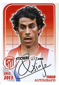 Sticker Tiago Mendes - Atletico de Madrid 2012-2013 n. 116 - Panini