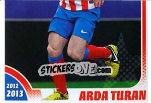 Cromo Arda Turan - Atletico de Madrid 2012-2013 - Panini