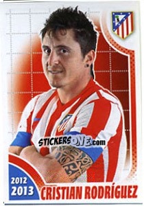 Sticker Cristian Rodriguez - Atletico de Madrid 2012-2013 n. 134 - Panini