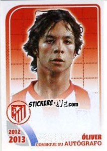 Sticker Óliver Torres - Atletico de Madrid 2012-2013 - Panini