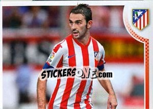 Sticker Adrián López - Atletico de Madrid 2012-2013 - Panini