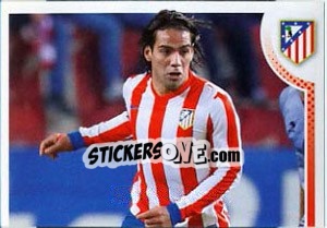 Sticker Falcao - Atletico de Madrid 2012-2013 n. 160 - Panini