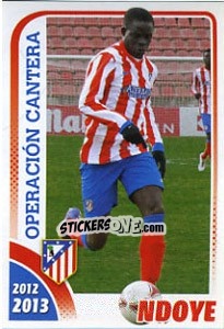 Sticker Ndoye - Atletico de Madrid 2012-2013 - Panini