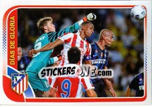 Cromo Dias De Gloria - Atletico de Madrid 2012-2013 - Panini