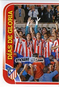 Figurina Dias De Gloria - Atletico de Madrid 2012-2013 - Panini