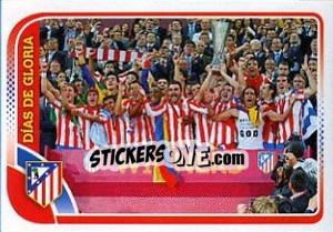 Figurina Dias De Gloria - Atletico de Madrid 2012-2013 - Panini